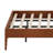 Modern Minimalist Platform Bed with Reinforced Slat Support System for Quick Assembly-1362319500