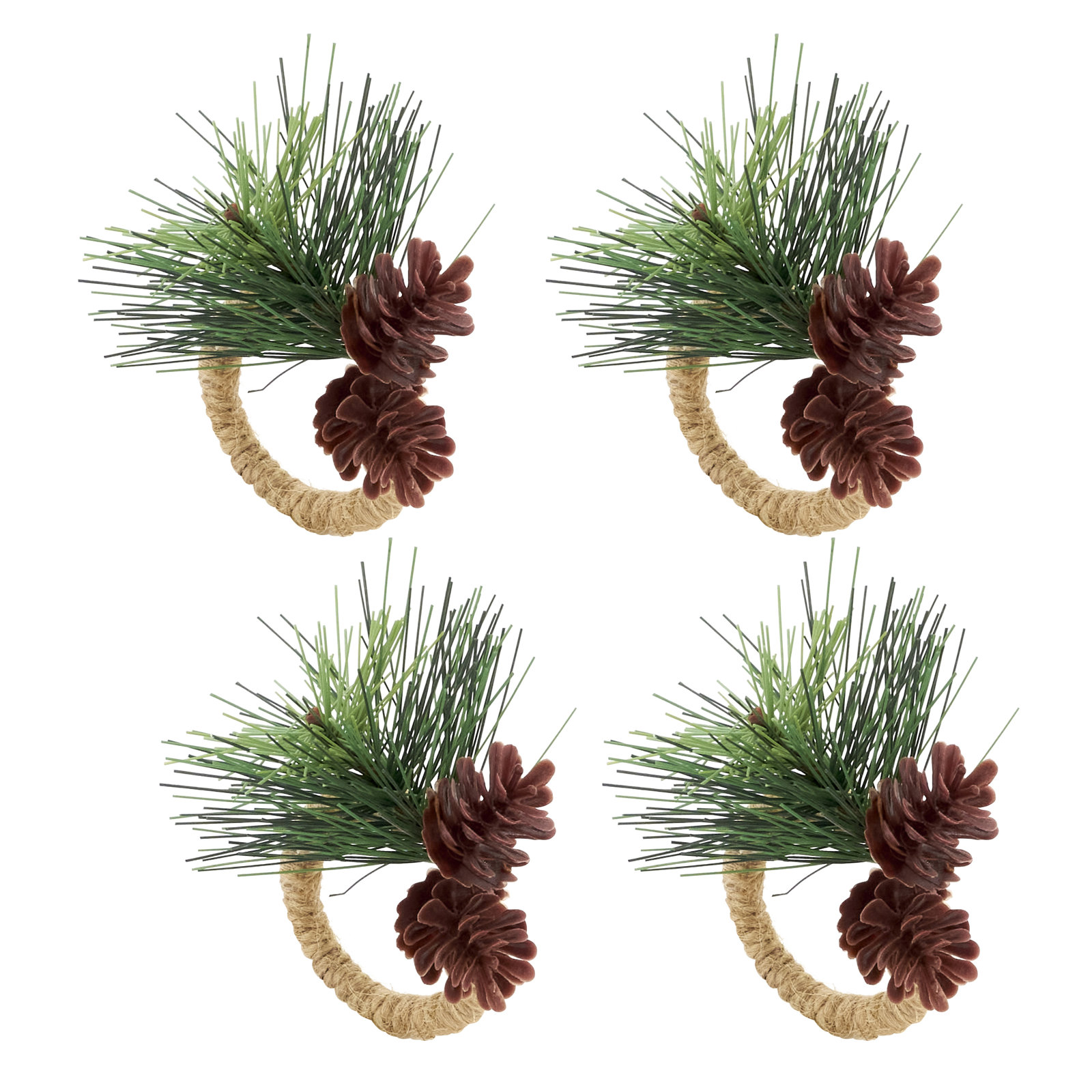 Forest Floor Pinecone Napkin Rings