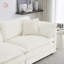Canapé modulaire Free Combination, canapé modulaire confortable en chenille 4 places pour des sièges polyvalents et confortables-1074687798