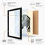 Zebra In Profile Minimalist - Print-187260175-187260168