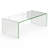 Devasya Modern Tempered Glass Coffee Table