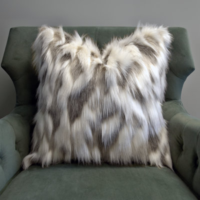 Taie d'oreiller en fausse fourrure de renard saharien Thomas Collection®