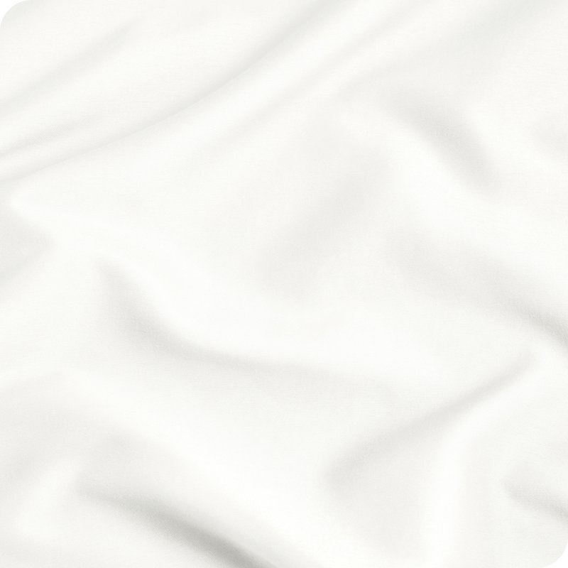 Fermeture d'enveloppe en microfibre, Crème, Taie d’oreiller standard