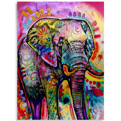 « éléphant »-impression sous forme de graphique
