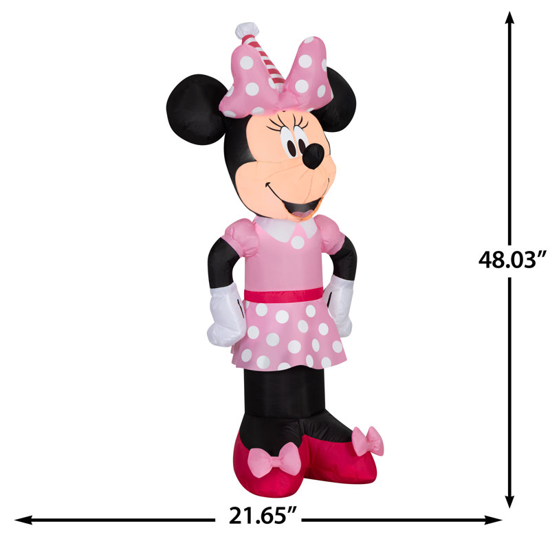 Airblown-Minnie with Party Hat