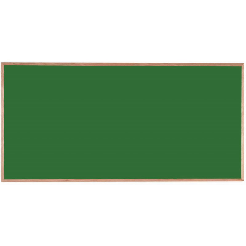 AARCO Yes Wood Chalkboard, 4' H x 8' L