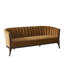Channel Back Sofa-Toast Velvet
