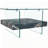 31.4 Inch Modern Two-Tier Square Coffee Table - An Elegant Combination of Clear Glass and Marble Pattern Sticker.It can be used as a coffee table,a side table or a display stand-1926981804