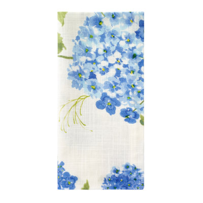 Hydrangea Blue 21" Napkin