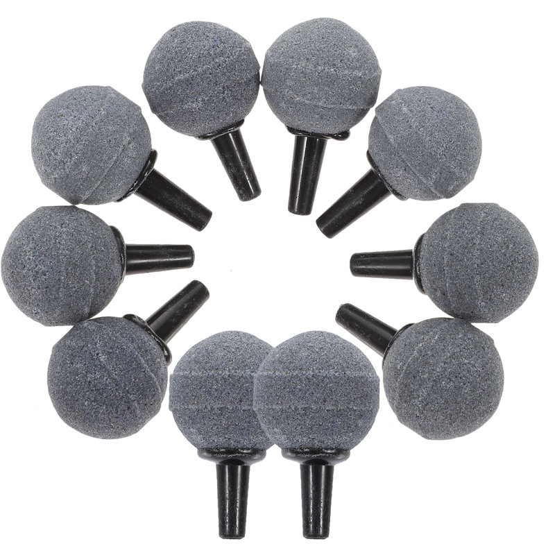 10 Packs Ball Shape Air Stone Mineral Bubble Diffuser Airstones Diffuser