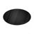 Oval Bar Cart with 2 Shelves