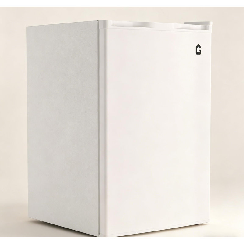 Mini réfrigérateur 4,5 pi³ avec congélateur - Porte silencieuse réversible pour chambre à coucher, bureau, dortoir