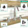 Logis Widespread Bathroom Faucet with Drain Assembly