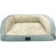 Lit orthopédique matelassé pour chat et chien Serta, bleu, moyen-42712905-120617112