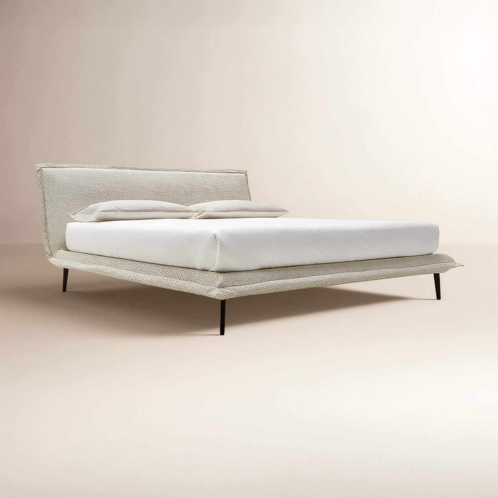 Fluff Upholstered Bed, King