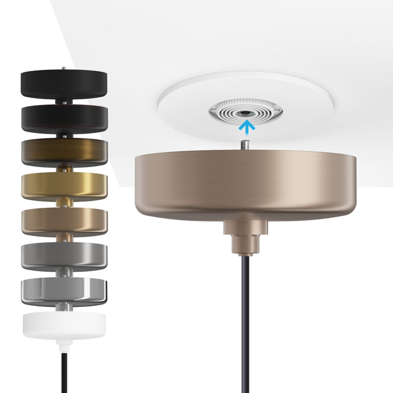 SkyPlug Kit -  Easy Lighting Installation - Carina, Champagne Bronze