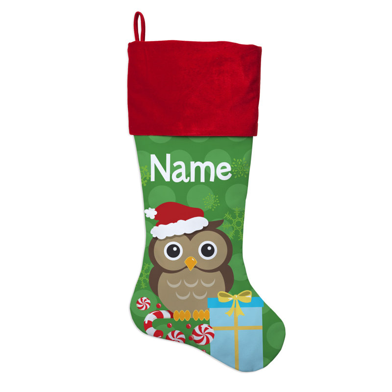 Personalized Owl Stocking, Yes