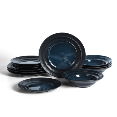 Service de table 12 pièces Earth & Clay Celeste