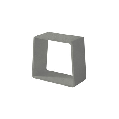Tabouret de douche Dodu Corian en béton moderne