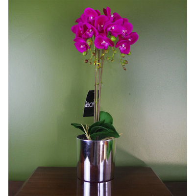 52cm Faux Flowering Plant in Pot Liner