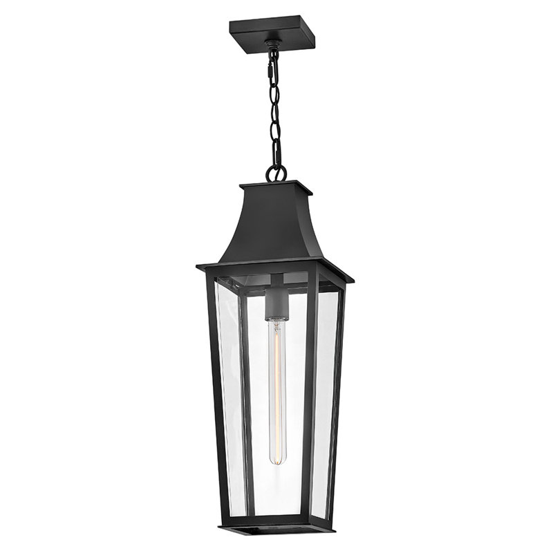 Hinkley Georgetown Hanging Lantern, Black
