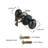 1.1'' Diameter Passage (Hall & Closet) Bronze