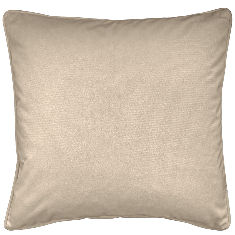 Alae Square Cushion Cover, Cream