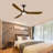Modern Smart Ceiling Fan With Led Light-1119552703