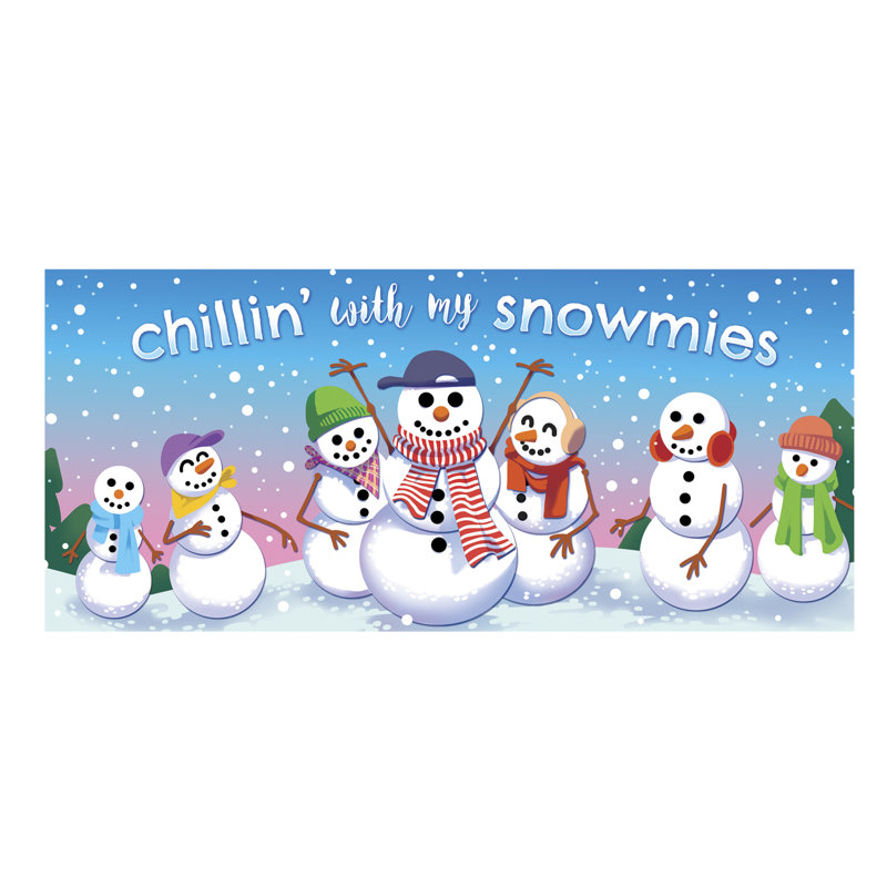 Tapis Chillin with My Snowmies Sassafras