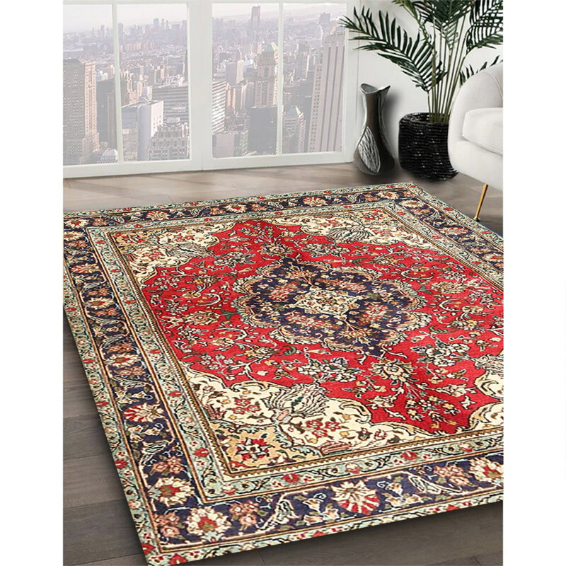Clingerman Oriental Indoor Rug, Round 4'