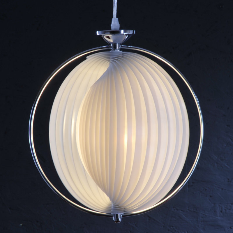 Portia 1 - Light Single Pendant, White