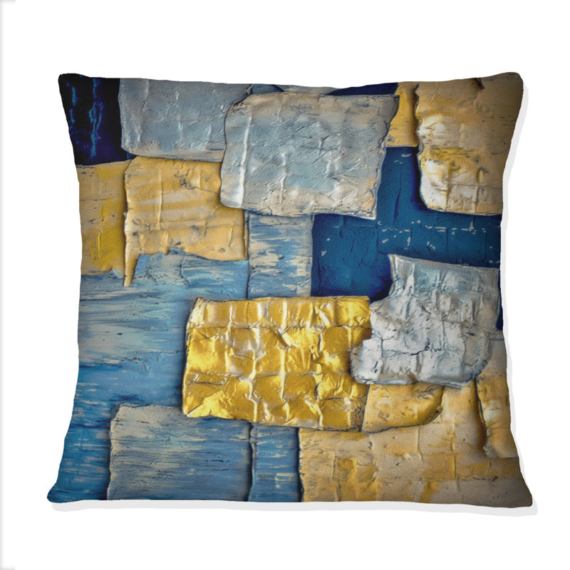 Coussin décoratif Southern Sunrise Abstract Expressionism - Abstract Collages
