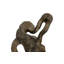 Cast Teak Root Sculpture, Resin, Bronze