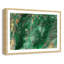 Quincy «Emerald Marble» - Reproduction d'art graphique sur papier encadré