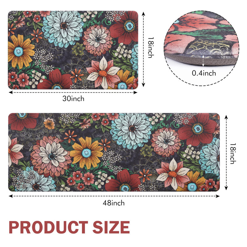 Ault Polyester Anti-Fatigue Non-Skid Kitchen Mat