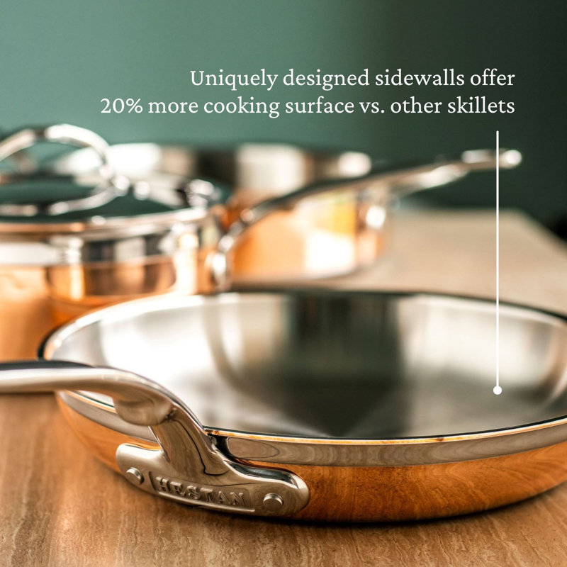 Hestan CopperBond 10 Piece Cookware Set