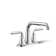 Tone Two-Handle Centerset Bathroom Sink Faucet with Clicker Drain, 1.2 GPM