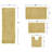 Hazlett 4 Piece Bath Rug Set-842950666