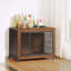 38,6 Mobilier pour cage robuste avec roulettes pour petits chiens-1400124467
