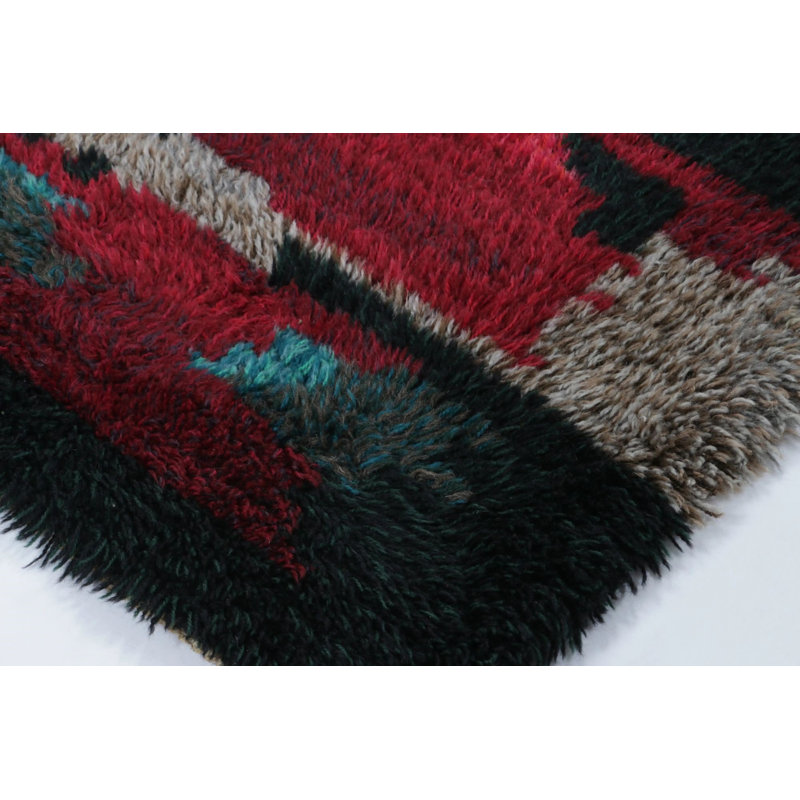 Scandinavian One-of-a-Kind 2'10x4'7 Hand Knotted Area Rug
