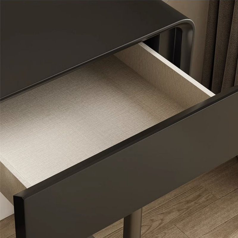 Modern Simple Light Luxury Black Dresser