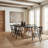 Zaley Solid Wood Dining Table-153339295
