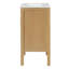 Petit meuble-lavabo 18 "avec plateau en céramique