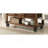Kaif Distressed Chestnut Finish Kitchen Cart