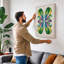 Radiant Mandala Botanical - Wrapped Canvas-2139920613-2139920623