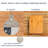 Lexi Home Timeless Kitchen Collection Natural 3 Tone Marble Cutting Board