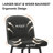 Counter Height Bar Stools Set Of 3, Upholstered Swivel Bar Stools With Back And Metal Legs, 26" Seat Height Kitchen Counter Stool Chairs With Footrest-1877169900-1865985088