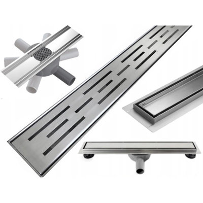 Calvillo Linear Grid Waste Shower Drain