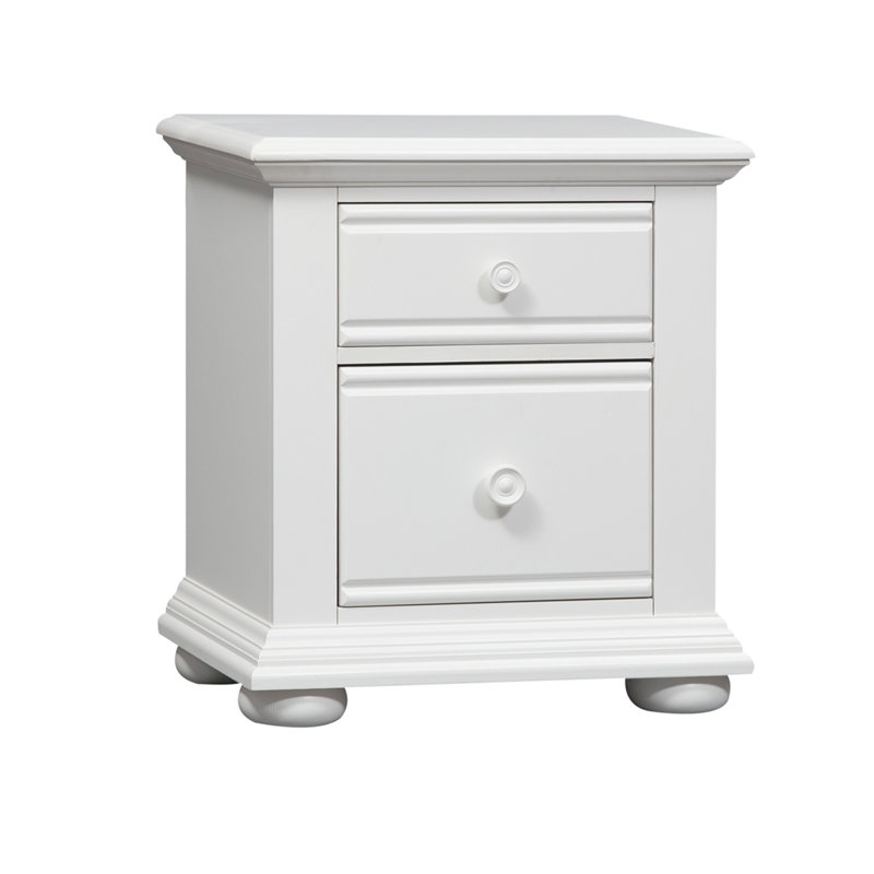 Alvy 2 Drawer Nightstand