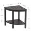 Banc de douche en bois 15,8 "l-422193716